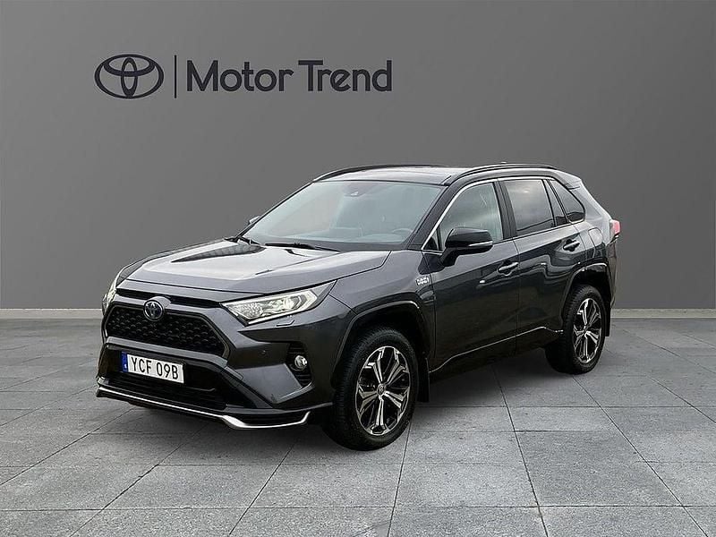 Grå Begagnad 2020 Toyota RAV4 Hybrid Premium SUV | 259 500 kr (Superpris) - Bild 1/3