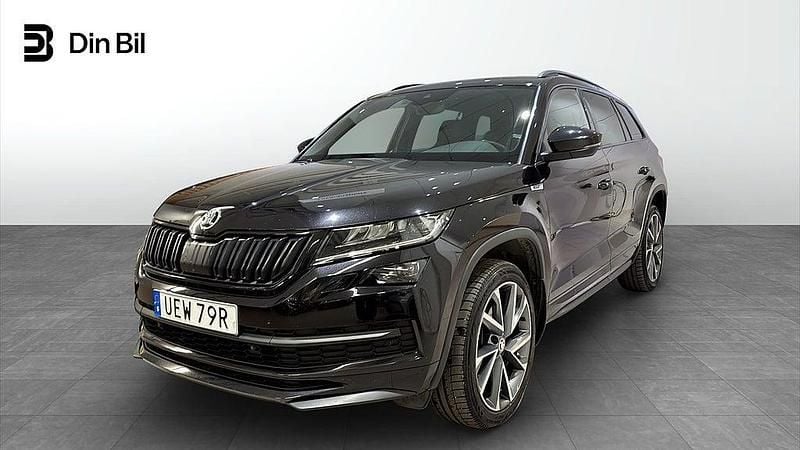 Svart Begagnad 2019 Skoda Kodiaq Business Line SUV | 354 900 kr (Dyr) - Bild 1/4