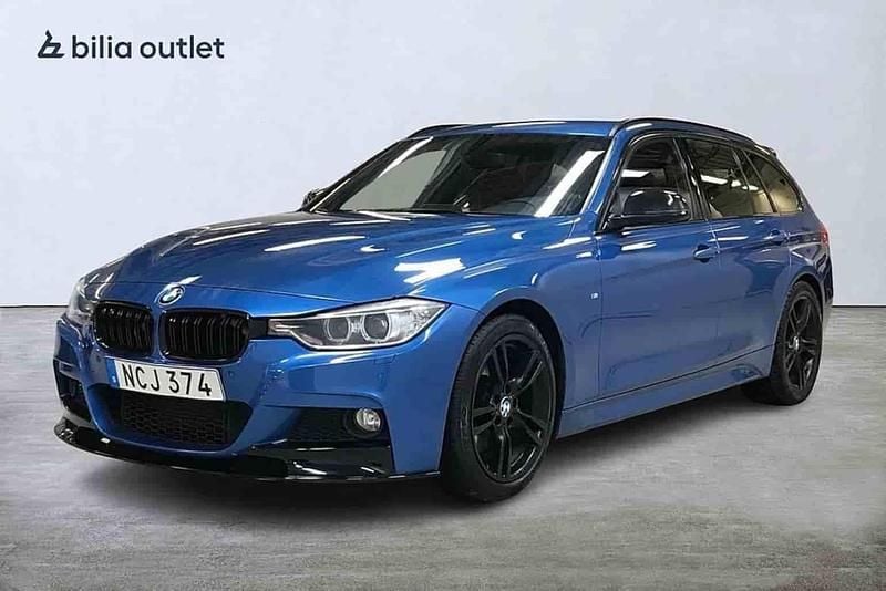 Begagnad BMW 328 M Sport 245 HK (180 kW) 2012 Blå Kombi