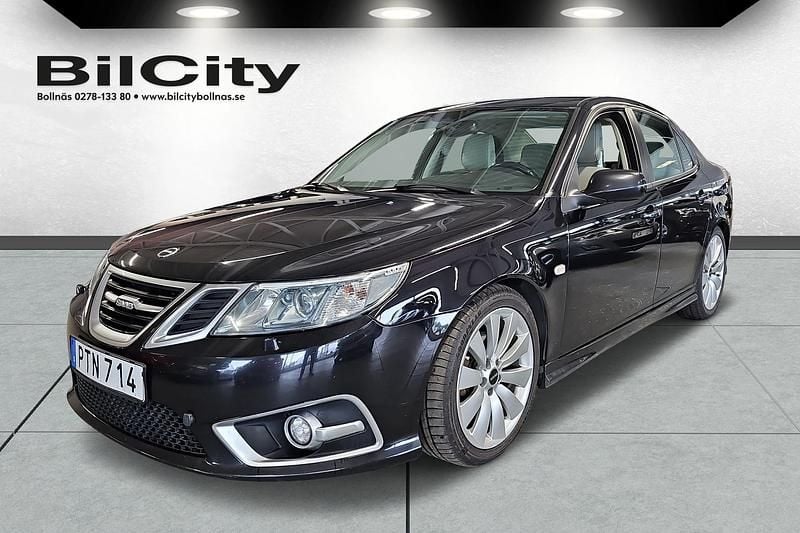 Begagnad Saab 9-3 Aero 223 HK (164 kW) 2014 Svart Sedan