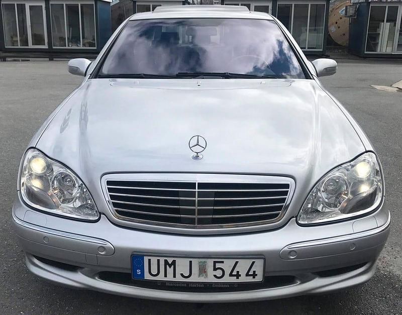 Begagnad Mercedes S63L AMG AMG 444 HK (326 kW) 2002 Silver Sedan
