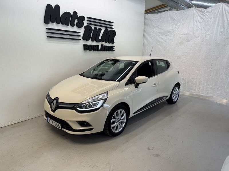 Vit Begagnad 2017 Renault Clio IV Halvkombi | 159 900 kr - Bild 1/4