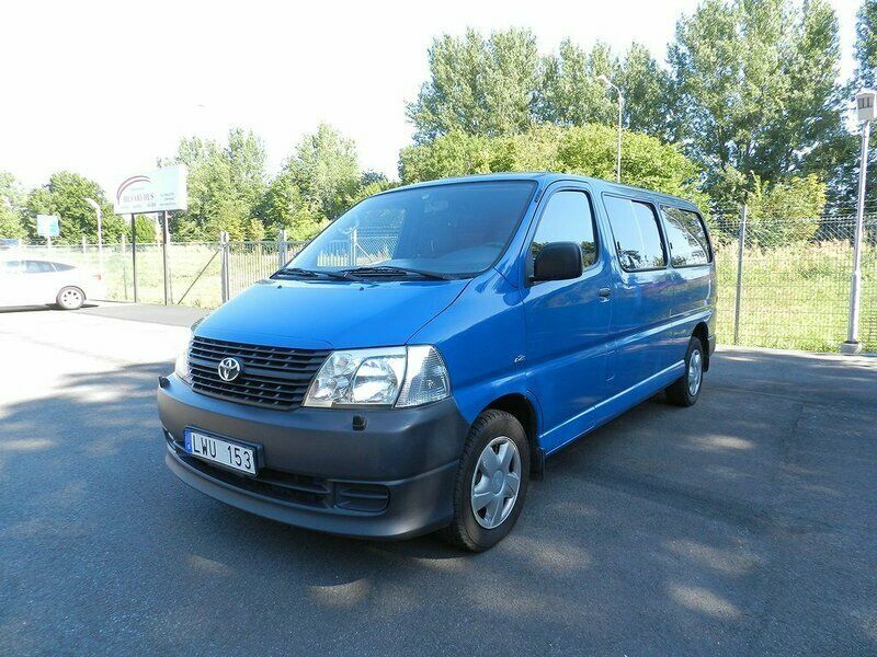 Begagnad Toyota HiAce 117 HK (86 kW) 2008 Blå Van