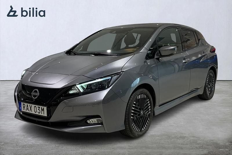 Grå Begagnad 2023 Nissan Leaf N-Connecta Halvkombi | 179 000 kr (Bra pris) - Bild 1/4