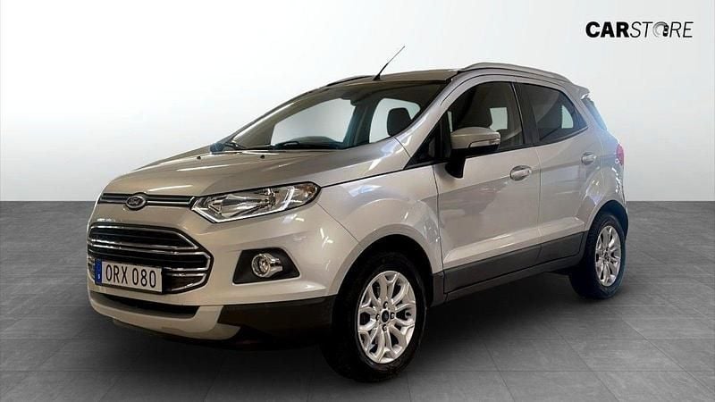Grå (silver) Begagnad 2016 Ford Ecosport Titanium SUV | 129 900 kr (Marknadspris) - Bild 1/4