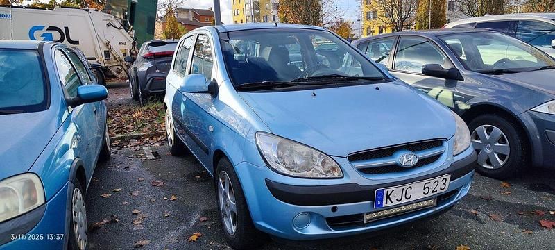 Blå Begagnad 2007 Hyundai Getz Halvkombi | 18 900 kr (Bra pris) - Bild 1/4