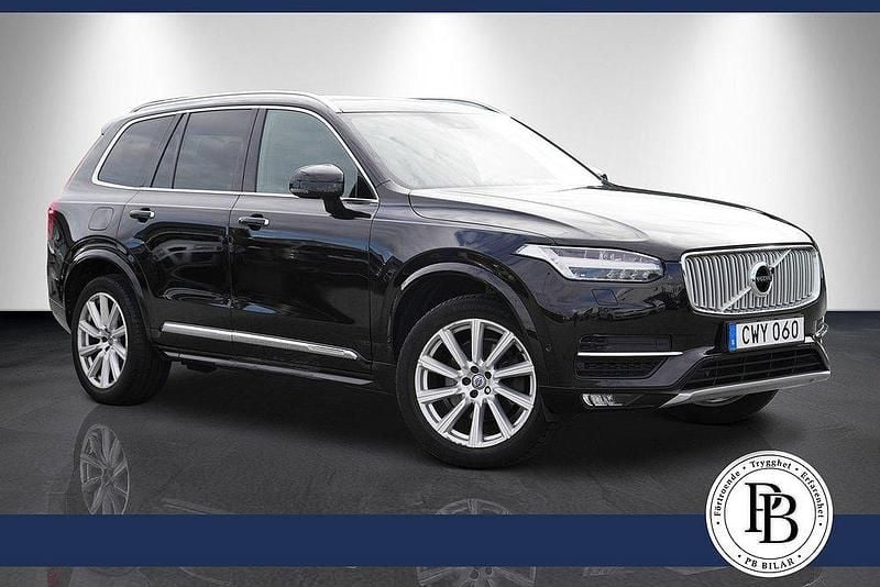 Svart Begagnad 2015 Volvo XC90 Inscription SUV | 359 900 kr (Marknadspris) - Bild 1/4