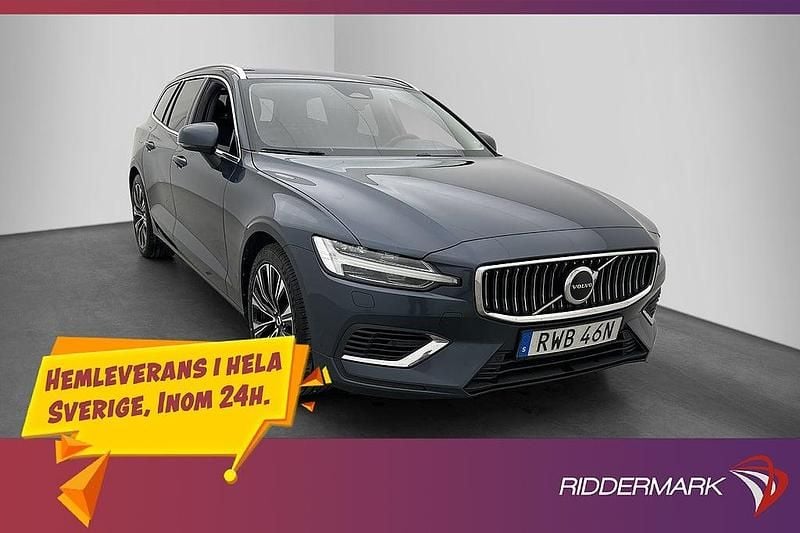 Blå Begagnad 2023 Volvo V60 Kombi | 309 900 kr (Bra pris) - Bild 1/3