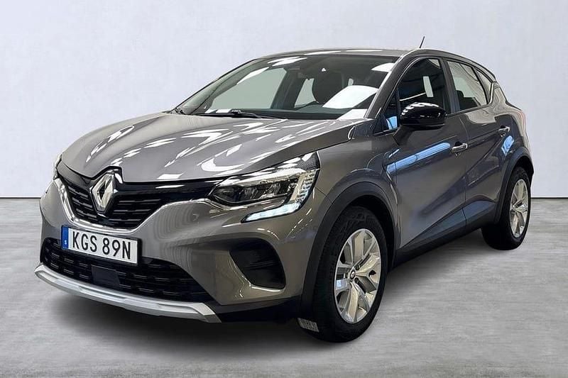 Grå Begagnad 2021 Renault Captur Zen SUV | 169 900 kr (Marknadspris) - Bild 1/4