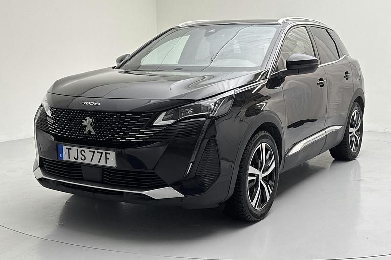 Svart Begagnad 2022 Peugeot 3008 GT Sedan | 220 000 kr (Marknadspris) - Bild 1/4