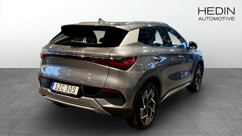 Begagnad BYD Atto 3 Design 150 kW (204 HK) 2022 Grå SUV