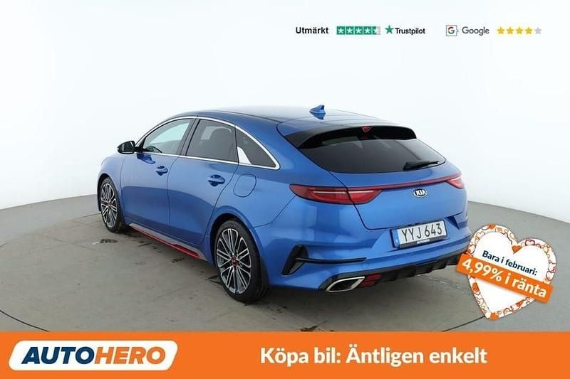 Begagnad Kia Ceed GT 207 HK (152 kW) 2018 Blå Kombi