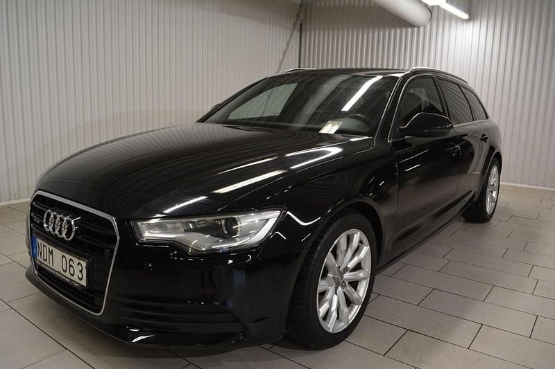 Svart Begagnad 2013 Audi A6 Ambition Kombi | 124 000 kr (Bra pris) - Bild 1/3