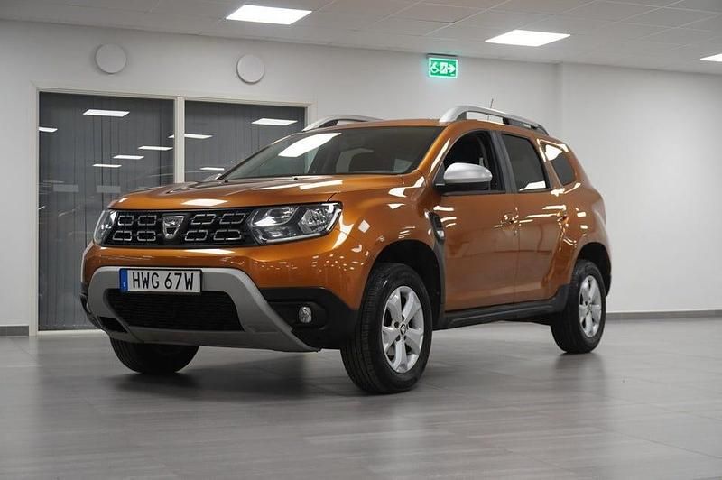 Gul Begagnad 2019 Dacia Duster SUV | 119 800 kr (Dyr) - Bild 1/4