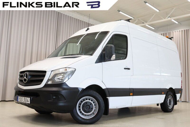 Vit Begagnad 2018 Mercedes Sprinter Van | 279 900 kr (Marknadspris) - Bild 1/4