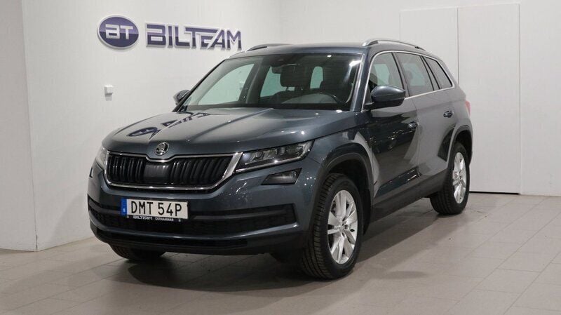 Grå Begagnad 2019 Skoda Kodiaq Style SUV | 264 900 kr (Lite dyr) - Bild 1/4