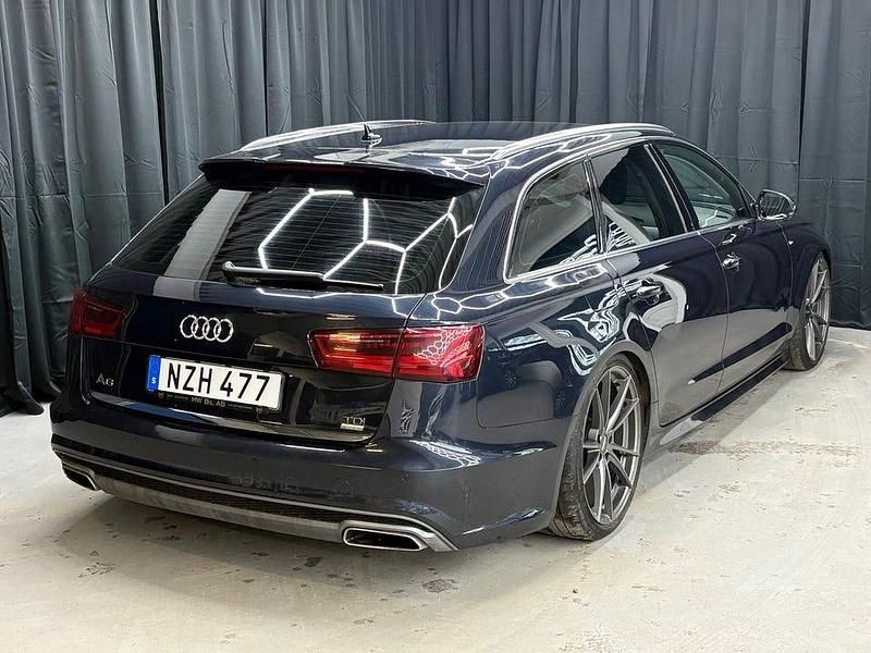 Begagnad Audi A6 S-Line 190 HK (139 kW) 2016 Blå