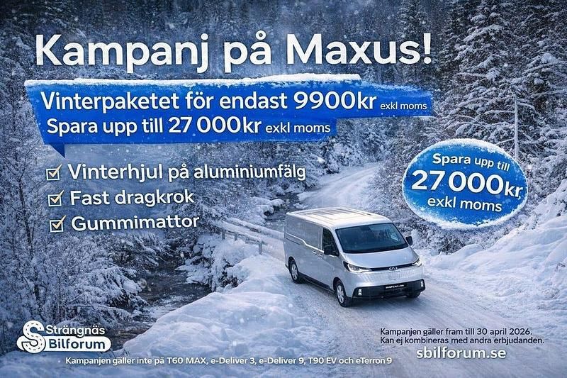 Ny Maxus V70 150 HK (110 kW) 2025 Vit Van