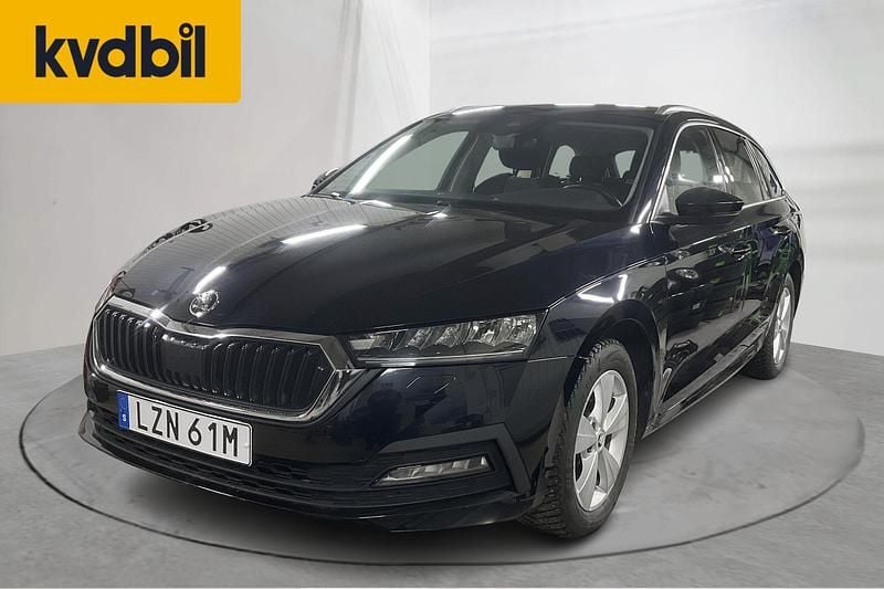 Begagnad Skoda Octavia 150 HK (110 kW) 2021 Svart Kombi