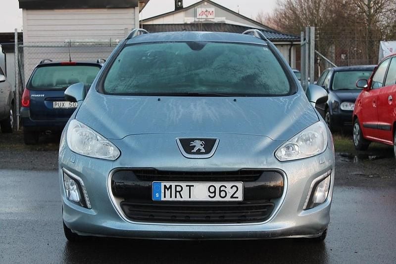 Begagnad Peugeot 308 SW 112 HK (82 kW) 2011 Blå Kombi