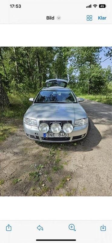 Silver Begagnad 2004 Audi A4 Comfort Kombi | 7 000 kr (Superpris) - Bild 1/4