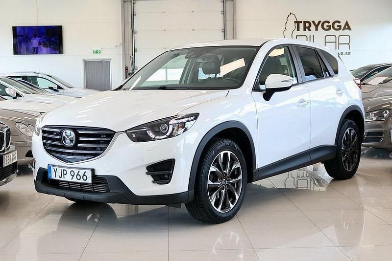 Vit Begagnad 2016 Mazda CX-5 SUV | 179 000 kr (Bra pris) - Bild 1/4