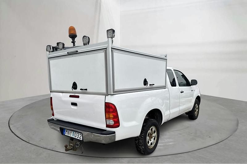 Begagnad Toyota HiLux 120 HK (88 kW) 2009 Vit Pickup