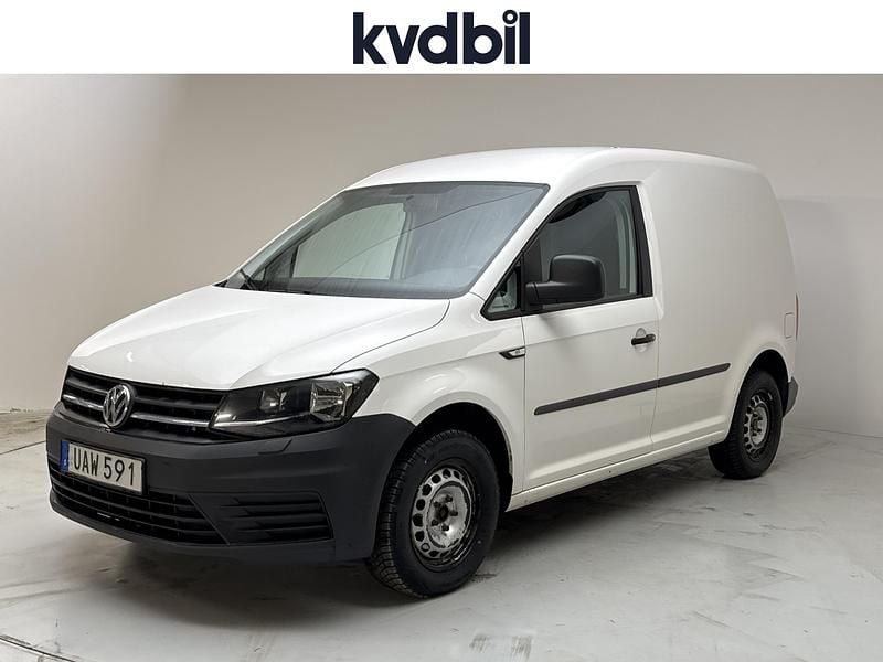 Vit Begagnad 2016 VW Caddy Minibuss | 89 000 kr - Bild 1/3
