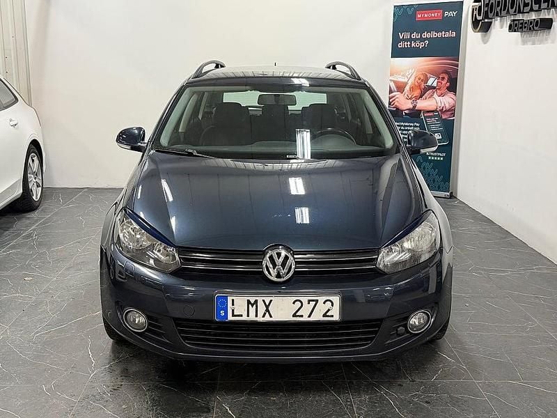Begagnad VW Golf VI 102 HK (75 kW) 2009 Mörkgrå Halvkombi