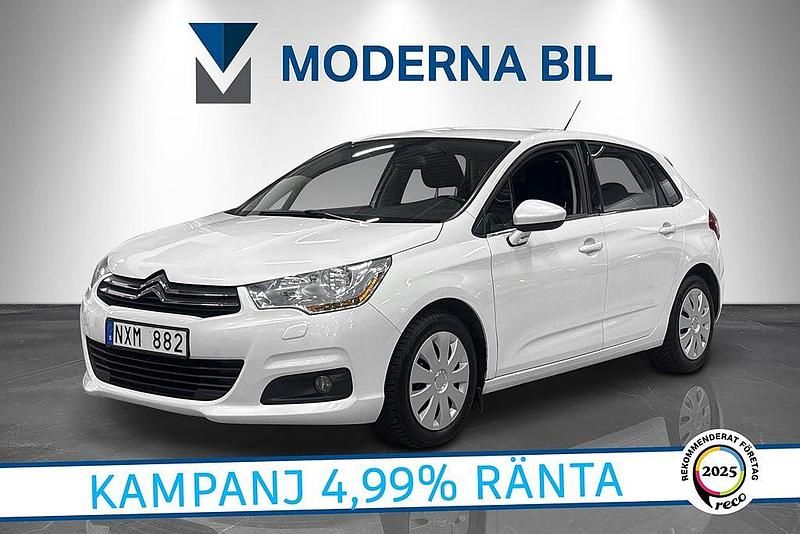Begagnad Citroën C4 120 HK (88 kW) 2013 Vit Halvkombi