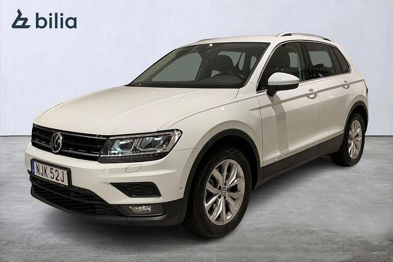 Vit Begagnad 2020 VW Tiguan SUV | 289 000 kr (Bra pris) - Bild 1/4
