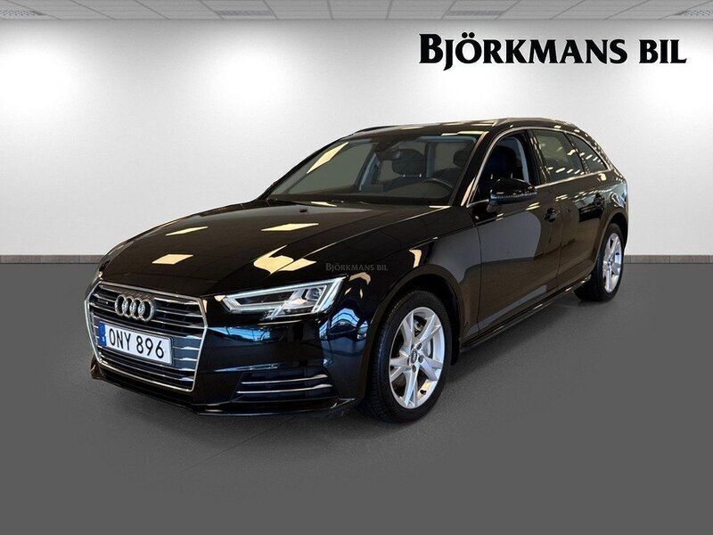 Svart Begagnad 2016 Audi A4 Kombi | 199 900 kr (Marknadspris) - Bild 1/4