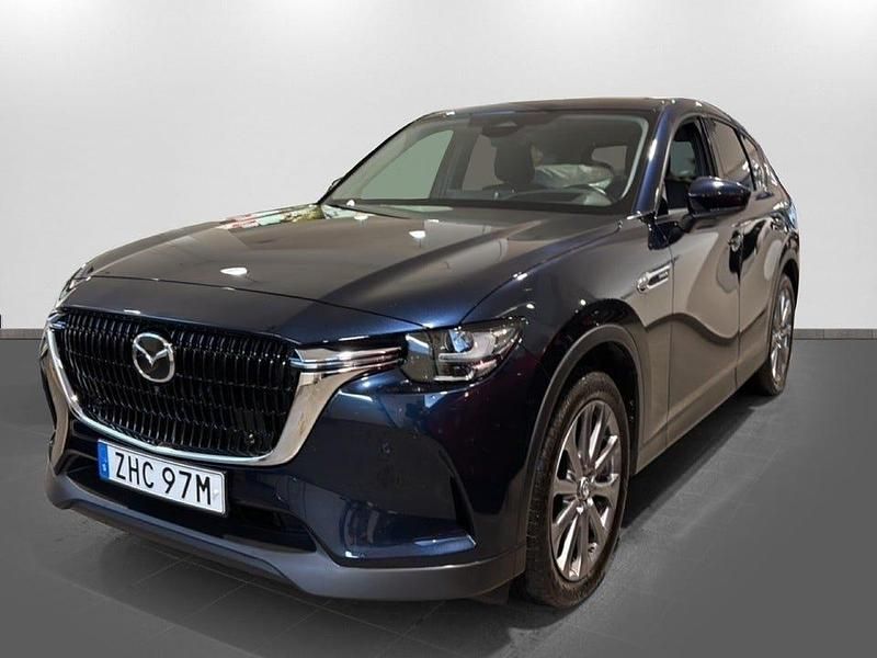 Begagnad Mazda CX-60 Exclusive-Line 326 HK (239 kW) 2022 Blå SUV