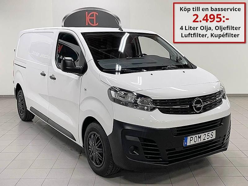 Vit Begagnad 2020 Opel Vivaro Minibuss | 269 000 kr (Marknadspris) - Bild 1/4