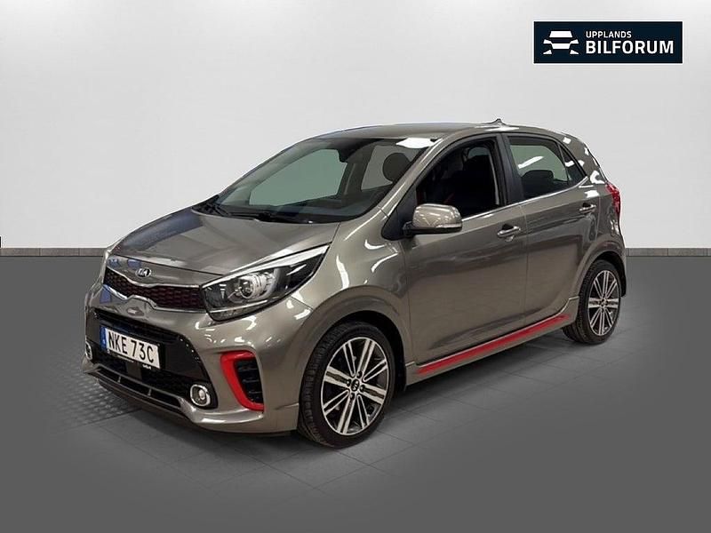 Grå Begagnad 2020 Kia Picanto GT-Line Halvkombi | 109 000 kr (Marknadspris) - Bild 1/4