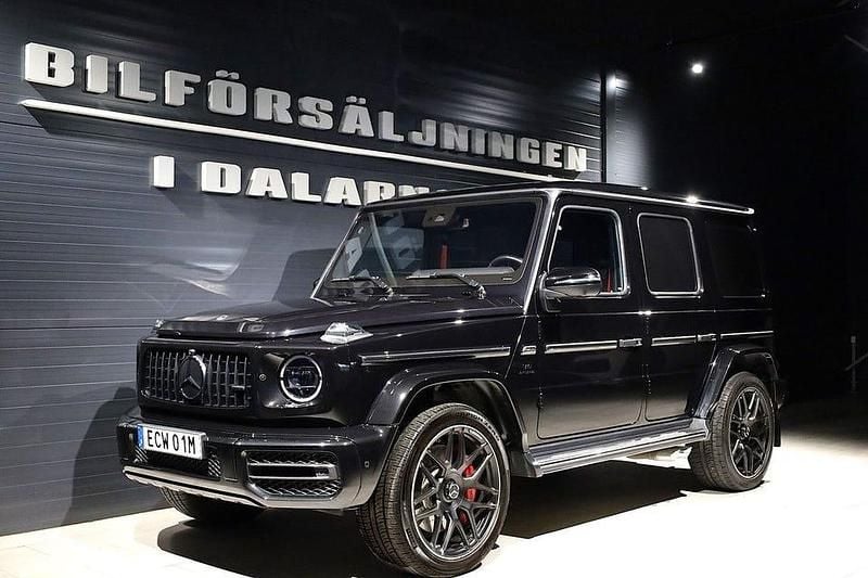 Svart Begagnad 2023 Mercedes G63 AMG Exclusive SUV | 1 799 000 kr (Marknadspris) - Bild 1/4