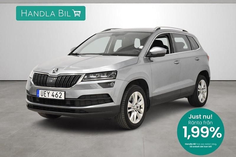 Grå Begagnad 2018 Skoda Karoq SUV | 189 900 kr (Bra pris) - Bild 1/3