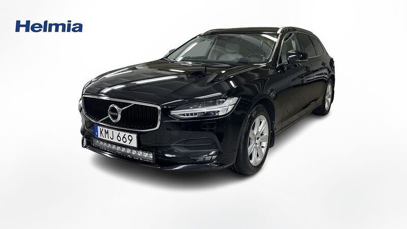 Svart Begagnad 2017 Volvo V90 Business Edition Kombi | 199 000 kr (Marknadspris) - Bild 1/4