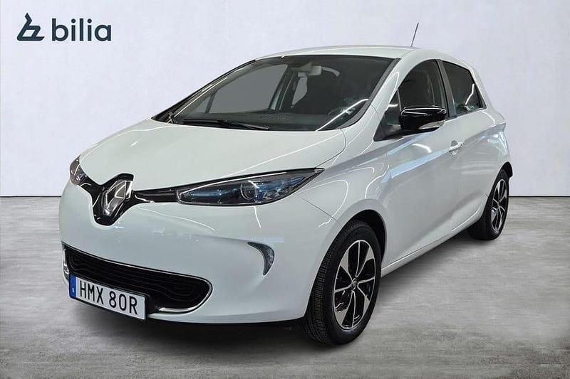 Vit Begagnad 2019 Renault Zoe Intens Halvkombi | 119 900 kr (Bra pris) - Bild 1/4