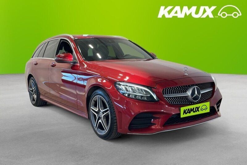 Röd Begagnad 2020 Mercedes C220 AMG Kombi | 279 800 kr (Bra pris) - Bild 1/4