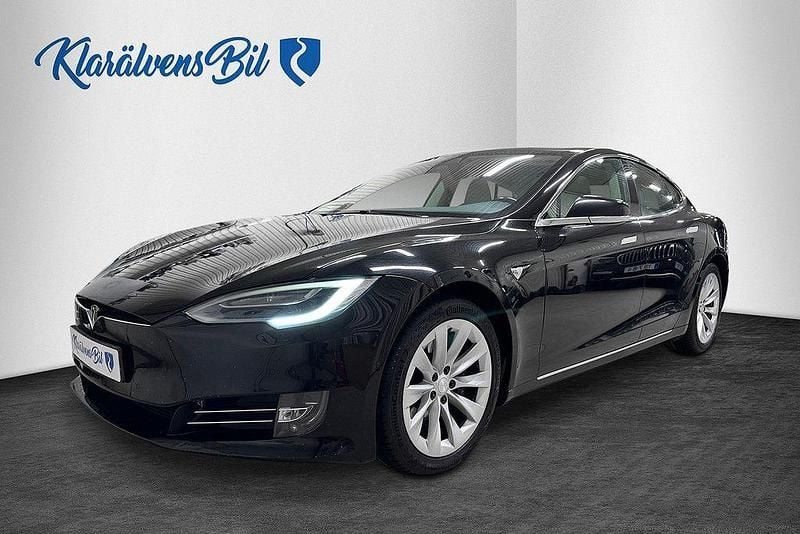 Svart Begagnad 2018 Tesla Model S Sedan | 259 900 kr (Bra pris) - Bild 1/4