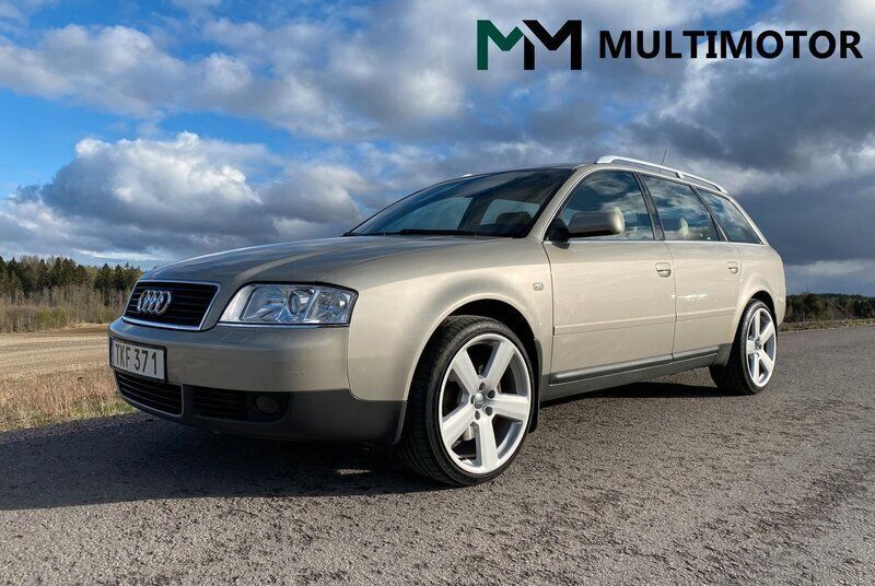 Ljusbrun (brun) Begagnad 2002 Audi A6 Comfort Kombi | 59 900 kr - Bild 1/4
