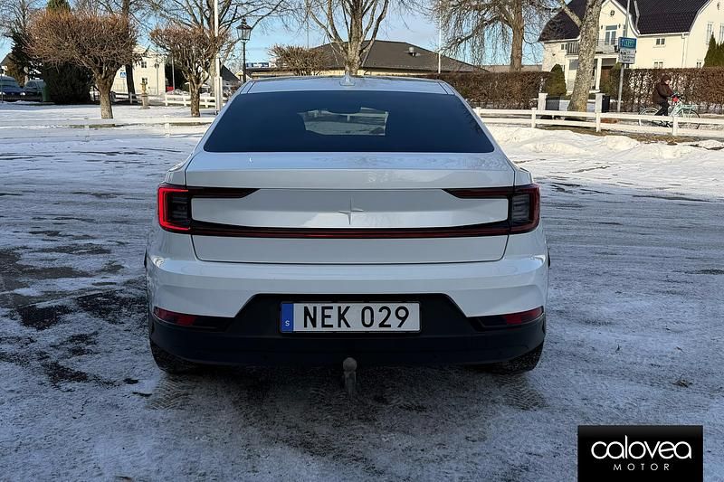 Begagnad Polestar 2 Long Range Single Motor 219 kW (299 HK) 2022 Vit Halvkombi