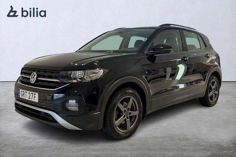 Svart Begagnad 2020 VW T-Cross SUV | 169 000 kr (Marknadspris) - Bild 1/4