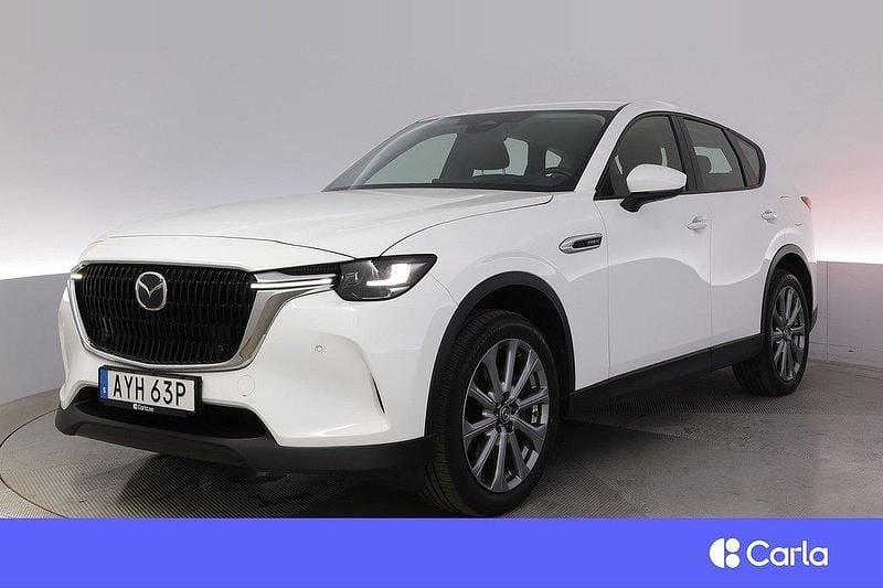 Vit Begagnad 2022 Mazda CX-60 Exclusive SUV | 377 900 kr (Marknadspris) - Bild 1/4