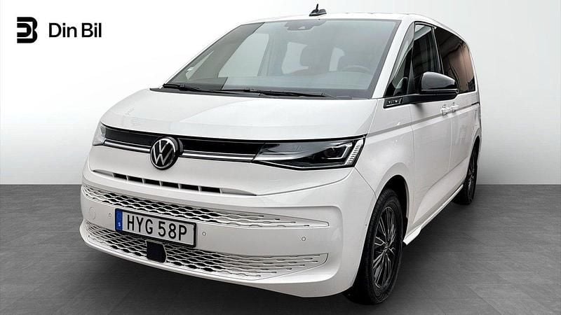 Vit Begagnad 2025 VW Multivan Minibuss | 699 900 kr - Bild 1/4