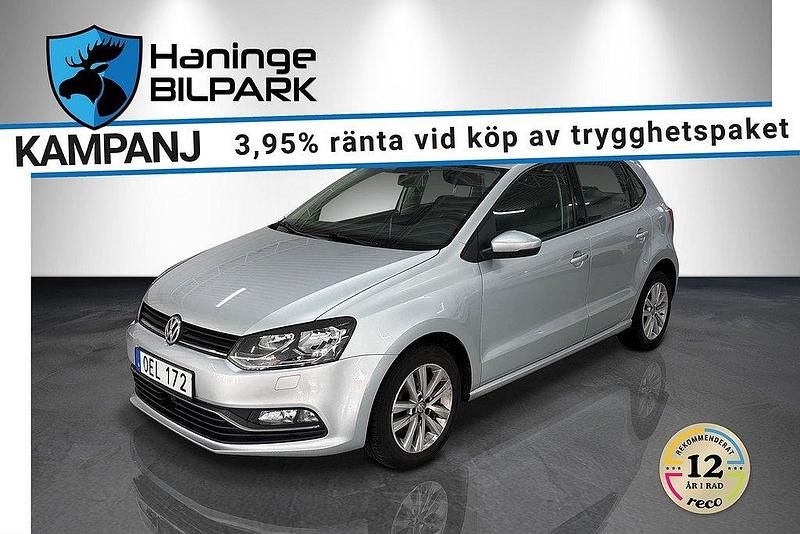 Silver Begagnad 2017 VW Polo Halvkombi | 109 900 kr - Bild 1/4