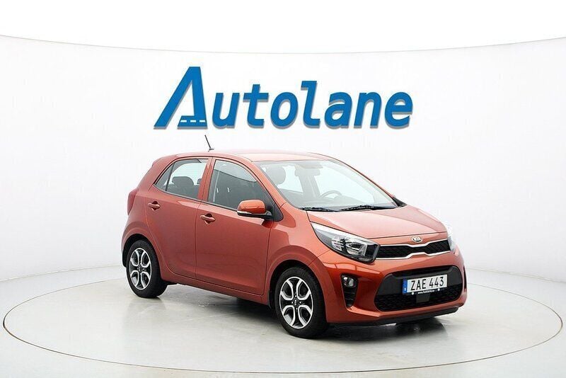 Orange metallic Begagnad 2017 Kia Picanto Advance Halvkombi | 89 900 kr (Marknadspris) - Bild 1/3