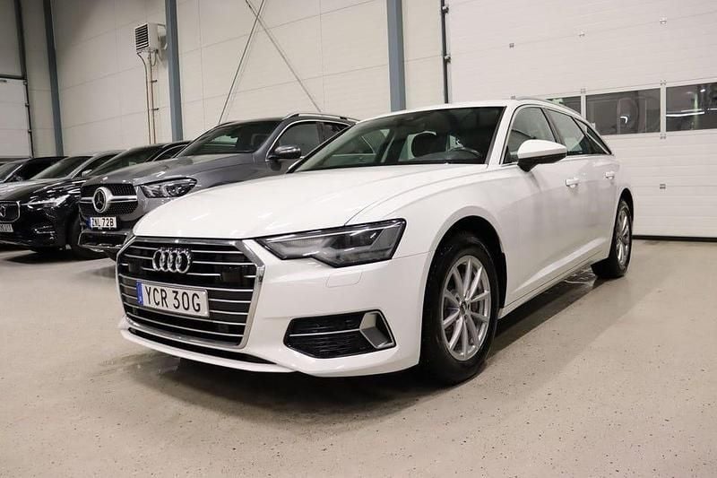 Vit Begagnad 2020 Audi A6 Proline Kombi | 284 600 kr (Marknadspris) - Bild 1/4