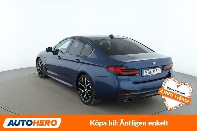 Begagnad BMW 530 M Sport 295 HK (216 kW) 2021 Blå Sedan